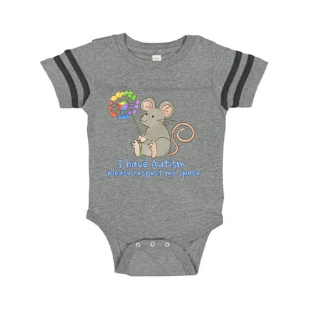 Inktastic I Have Autism Please Respect My Space Mouse with Flower Gift Baby Boy or Baby Girl Bodysuit
Inktastic I Have Autism Please Respect My Space Mouse with Flower Gift Baby Boy or Baby Girl Bodysuit