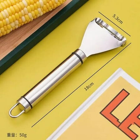 Kitchen Corn Peeling Artifact 304 Stainless Steel Corn Planer Household Corn Peeling Manual Fresh Corn Cutting Thresher
Kitchen Corn Peeling Artifact 304 Stainless Steel Corn Planer Household Corn Peeling Manual Fresh Corn Cutting Thresher