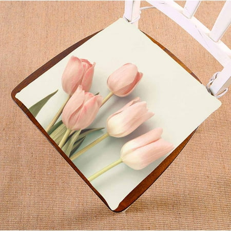 PKQWTM Vintage pink tulips Chair Pads Chair Mat Seat Cushion Chair Cushion Floor Cushion Size 18x18 inches
PKQWTM Vintage pink tulips Chair Pads Chair Mat Seat Cushion Chair Cushion Floor Cushion Size 18x18 inches