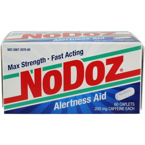 NoDoz 200mg Maximum Strength Alertness Aid, 60 Caplet