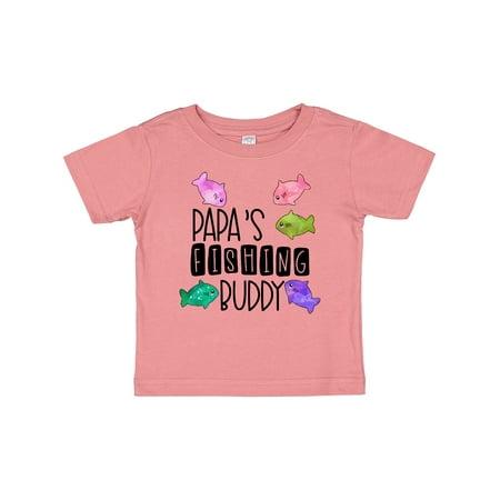 Inktastic Papa s Fishing Buddy with Colorful Fish Gift Baby Boy or Baby Girl T-Shirt
Inktastic Papa s Fishing Buddy with Colorful Fish Gift Baby Boy or Baby Girl T-Shirt