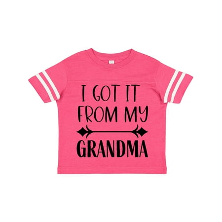 Inktastic I Got It from My Grandma Gift Toddler Boy or Toddler Girl T-Shirt 
Inktastic I Got It from My Grandma Gift Toddler Boy or Toddler Girl T-Shirt
