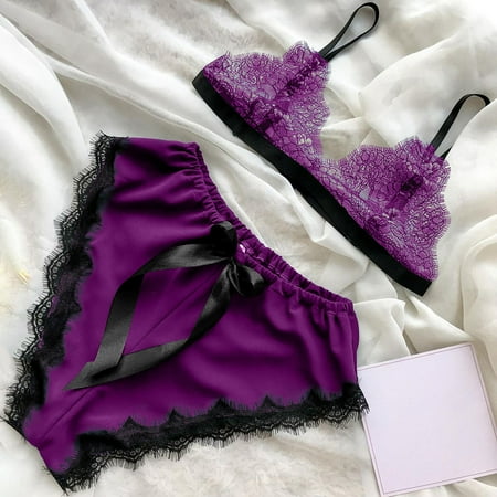 Ouneed Women V-Neck Eyelash Lace Sexy Stain Camisole Pajamas Bowknot Shorts Set
Ouneed Women V-Neck Eyelash Lace Sexy Stain Camisole Pajamas Bowknot Shorts Set