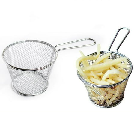 huanledash Kitchen Stainless Steel Chips Wire Fine Mesh Oil Strainer Colander Sifter Sieve
huanledash Kitchen Stainless Steel Chips Wire Fine Mesh Oil Strainer Colander Sifter Sieve