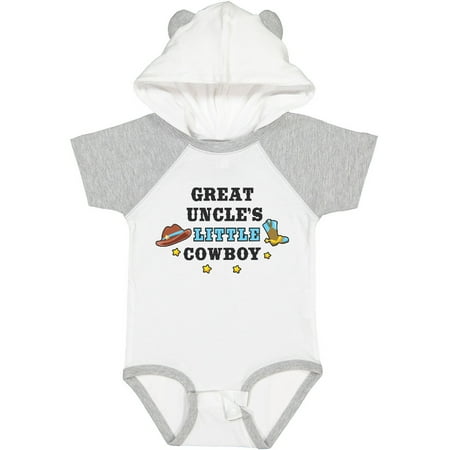 Inktastic Great Uncles Little Cowboy with Cowboy Hat and Boots Gift Baby Boy Bodysuit
Inktastic Great Uncles Little Cowboy with Cowboy Hat and Boots Gift Baby Boy Bodysuit