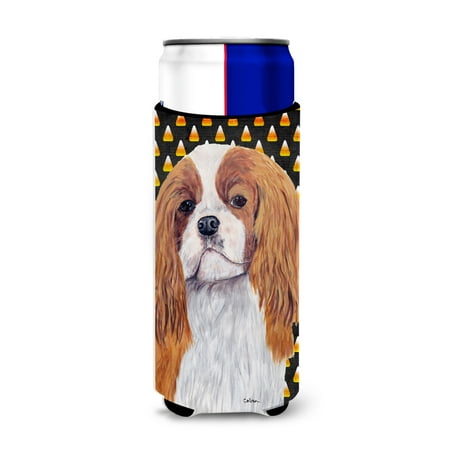 Caroline s Treasures SC9194MUK Cavalier Spaniel Blenheim Candy Corn Halloween Portrait Ultra Hugger for slim cans Slim
Caroline s Treasures SC9194MUK Cavalier Spaniel Blenheim Candy Corn Halloween Portrait Ultra Hugger for slim cans Slim