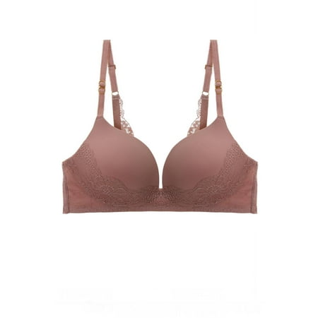 Solid Lace Demi Bra