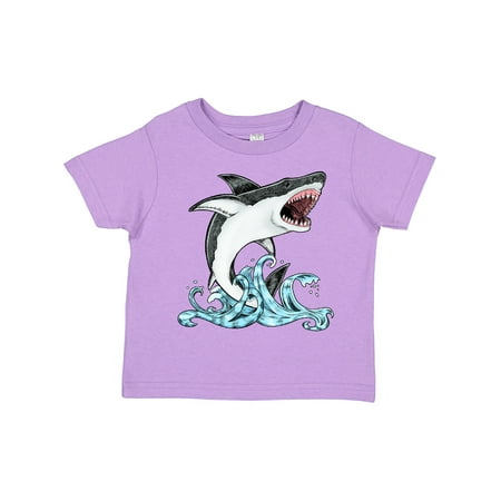 Inktastic Great White Shark Jumping Gift Toddler Boy or Toddler Girl T-Shirt 
Inktastic Great White Shark Jumping Gift Toddler Boy or Toddler Girl T-Shirt