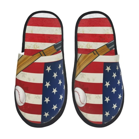 Rateoe American Flag And Baseball Pattern Fuzzy Slippers Fuzzy Soft House Slippers Plush Furry Warm Cozy Open Toe Fluffy Home Shoes-Large
Rateoe American Flag And Baseball Pattern Fuzzy Slippers Fuzzy Soft House Slippers Plush Furry Warm Cozy Open Toe Fluffy Home Shoes-Large