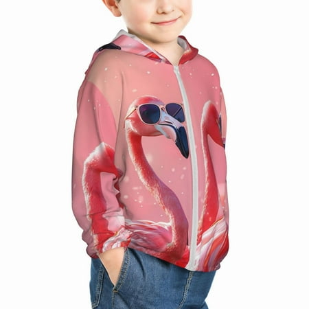 Uemuo Cool Flamingos Sunglasses Scene Pattern Rash Guard for Boys Girls Long Sleeve Swim Shirts UPF 50+ UV Sun Protection Hooded Fishing Shirt with Pocket for Kid-3 Years
Uemuo Cool Flamingos Sunglasses Scene Pattern Rash Guard for Boys Girls Long Sleeve Swim Shirts UPF 50+ UV Sun Protection Hooded Fishing Shirt with Pocket for Kid-3 Years