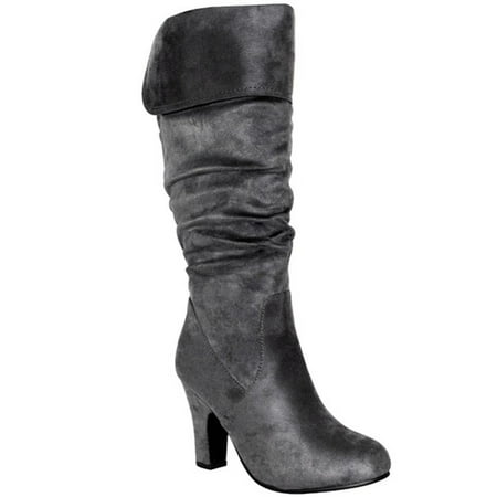 TRENDSup Women s Strong-3 Zipper Closure Mid Heel Slouch Knee High Soft Suede Boots GRAY 9
TRENDSup Women s Strong-3 Zipper Closure Mid Heel Slouch Knee High Soft Suede Boots GRAY 9