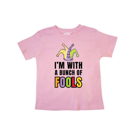 Inktastic Im with a Bunch of Fools with Jester Hat April Fools Day Gift Toddler Boy or Toddler Girl T-Shirt
Inktastic Im with a Bunch of Fools with Jester Hat April Fools Day Gift Toddler Boy or Toddler Girl T-Shirt