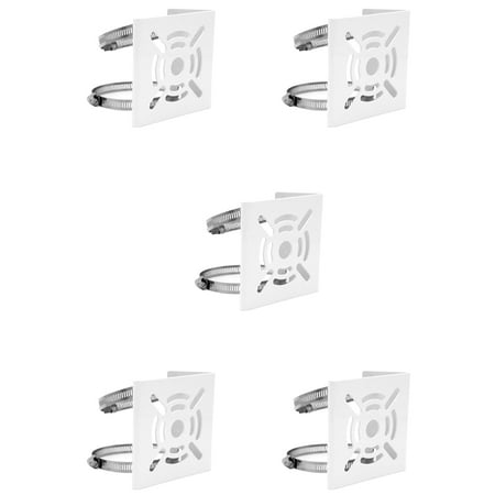 Universal Vertical Pole Mount Adapter with 10 Wall Mounting Loop Bracket