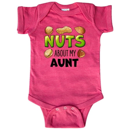 Inktastic Nuts About My Aunt Peanut Almond Pistachio Gift Baby Boy or Baby Girl Bodysuit
Inktastic Nuts About My Aunt Peanut Almond Pistachio Gift Baby Boy or Baby Girl Bodysuit