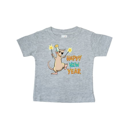 Inktastic Happy New Year Rat with Sparklers in Party Hat Gift Baby Boy or Baby Girl T-Shirt
Inktastic Happy New Year Rat with Sparklers in Party Hat Gift Baby Boy or Baby Girl T-Shirt
