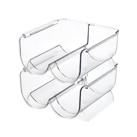 3Pack Plastic Stackable 2 Bottle Storage Holder Rack - Water Wine and Drink Free-Standing Organizer Shelf for Kitchen Countertop Cabinet Pantry Fridge Freezer
3Pack Plastic Stackable 2 Bottle Storage Holder Rack - Water Wine and Drink Free-Standing Organizer Shelf for Kitchen Countertop Cabinet Pantry Fridge Freezer