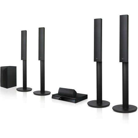 LG Home Theater System 5.1ch 1000W 3D Bluetooth Built-in Wi-Fi (LHB655)