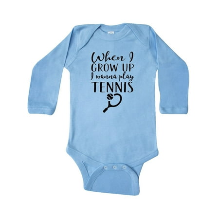 Inktastic Future Tennis Player Gift Gift Baby Boy or Baby Girl Long Sleeve Bodysuit
Inktastic Future Tennis Player Gift Gift Baby Boy or Baby Girl Long Sleeve Bodysuit
