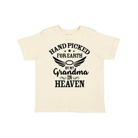 Inktastic Handpicked for Earth by My Grandma in Heaven Angel Wings Gift Toddler Boy or Toddler Girl T-Shirt
Inktastic Handpicked for Earth by My Grandma in Heaven Angel Wings Gift Toddler Boy or Toddler Girl T-Shirt