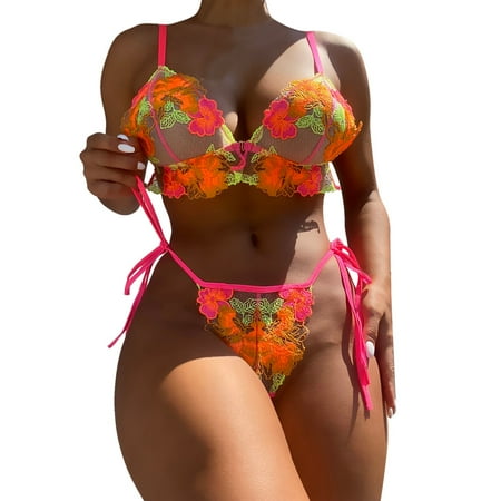 Women Exotic Lingerie Embroidery Pajamas Double Layer 2 PCS Cute Summer Weekend Daily Festival Club Vacation Sleepwear Underwear Nightwear Gifts To Lovers
Women Exotic Lingerie Embroidery Pajamas Double Layer 2 PCS Cute Summer Weekend Daily Festival Club Vacation Sleepwear Underwear Nightwear Gifts To Lovers