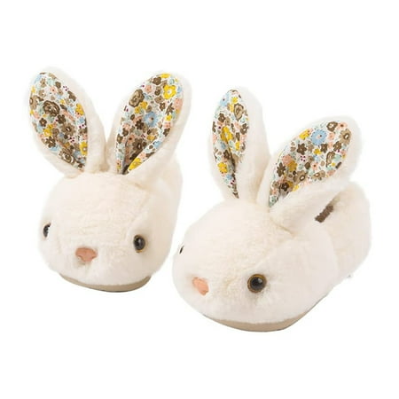 Drecage Toddler Girls Slippers Kids 3D Cute Bunny Plush Slippers Winter Warm House Shoes(Toddler/Little Kids) 160
Drecage Toddler Girls Slippers Kids 3D Cute Bunny Plush Slippers Winter Warm House Shoes(Toddler/Little Kids) 160