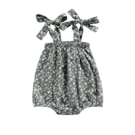 Musuos Newborn Baby Girls Floral Strappy Bow Romper Jumpsuit Sunsuit Summer Outfits
Musuos Newborn Baby Girls Floral Strappy Bow Romper Jumpsuit Sunsuit Summer Outfits