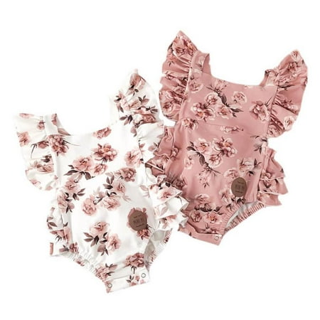 Baby Summer Clothing Infant Newborn Baby Girl Floral Romper Sleeveless Ruffled Jumpsuits With Headband
Baby Summer Clothing Infant Newborn Baby Girl Floral Romper Sleeveless Ruffled Jumpsuits With Headband