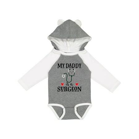 Inktastic Surgeon Daddy Doctor Baby Clothes Gift Baby Boy or Baby Girl Long Sleeve Bodysuit
Inktastic Surgeon Daddy Doctor Baby Clothes Gift Baby Boy or Baby Girl Long Sleeve Bodysuit