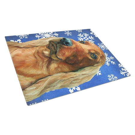 Caroline s Treasures LH9583LCB Irish Setter Winter Snowflakes Holiday Glass Cutting Board Large 12H x 16W multicolor
Caroline s Treasures LH9583LCB Irish Setter Winter Snowflakes Holiday Glass Cutting Board Large 12H x 16W multicolor