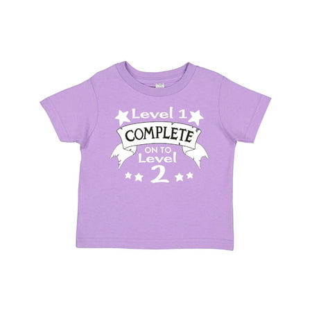 Inktastic Level 1 Complete on to Level 2 2nd Birthday Level Up Gift Toddler Boy or Toddler Girl T-Shirt
Inktastic Level 1 Complete on to Level 2 2nd Birthday Level Up Gift Toddler Boy or Toddler Girl T-Shirt