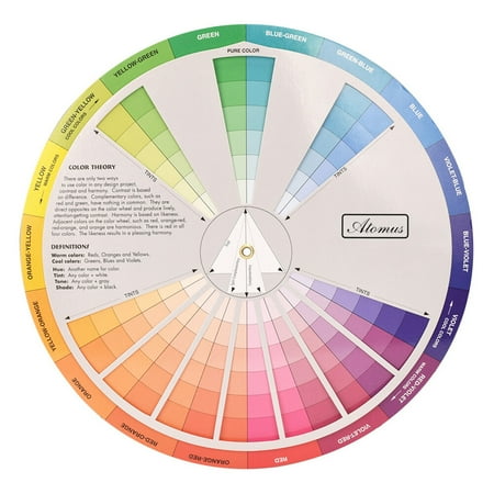 Creative Color Wheel Color Learning Rotation Wheel Color Board Chart Mixed Color Guide Tool for Woman Man
Creative Color Wheel Color Learning Rotation Wheel Color Board Chart Mixed Color Guide Tool for Woman Man