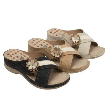 Women s Slippers Massage Flowers Casual Slippers for Summer Beach Holidays 36 Brown
Women s Slippers Massage Flowers Casual Slippers for Summer Beach Holidays 36 Brown