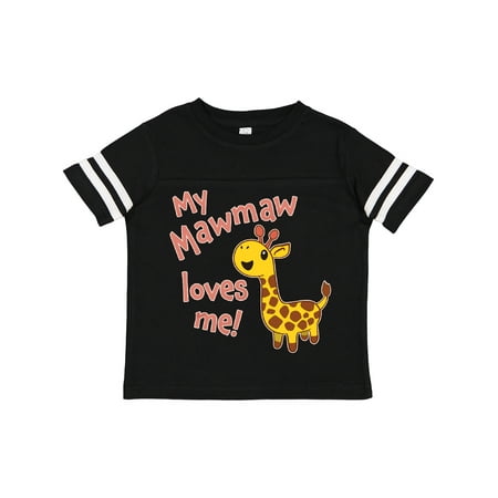 Inktastic My Mawmaw Loves Me- Cute Giraffe Gift Toddler Boy or Toddler Girl T-Shirt
Inktastic My Mawmaw Loves Me- Cute Giraffe Gift Toddler Boy or Toddler Girl T-Shirt