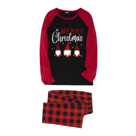 NECHOLOGY Family Pajamas 4 Men Dad Family Christmas Pajamas Check Patchwork Letter Christmas Pajamas for Family Set Suit Red Large
NECHOLOGY Family Pajamas 4 Men Dad Family Christmas Pajamas Check Patchwork Letter Christmas Pajamas for Family Set Suit Red Large
