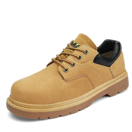 Work Safety Boots for Men Durable Crazy-Horse Leather Indestructible Steel Toe Waterproof and Non-Slip Better Men Work Shoes Khaki Size 7.5
Work Safety Boots for Men Durable Crazy-Horse Leather Indestructible Steel Toe Waterproof and Non-Slip Better Men Work Shoes Khaki Size 7.5