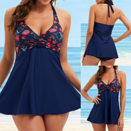 MIARHB Women Slim Cross Sport Bra Vintage Printed Beach Beachwear Swim Tankini Set
MIARHB Women Slim Cross Sport Bra Vintage Printed Beach Beachwear Swim Tankini Set