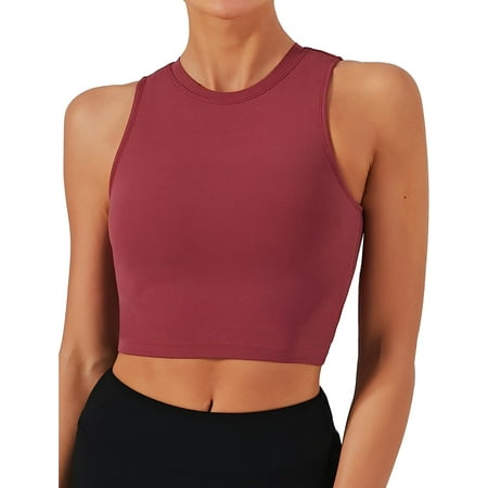 Natural Feelings Sports Bras for Women Removable Padded Yoga Tank Tops Sleeveless Fitness Workout Running Crop Tops
Natural Feelings Sports Bras for Women Removable Padded Yoga Tank Tops Sleeveless Fitness Workout Running Crop Tops