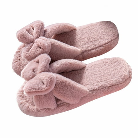 Tangnade Casual Shoes Womens Bowknot Indoor Warm Home Shoes Soft Bottom Slippers Cotton Slippers
Tangnade Casual Shoes Womens Bowknot Indoor Warm Home Shoes Soft Bottom Slippers Cotton Slippers