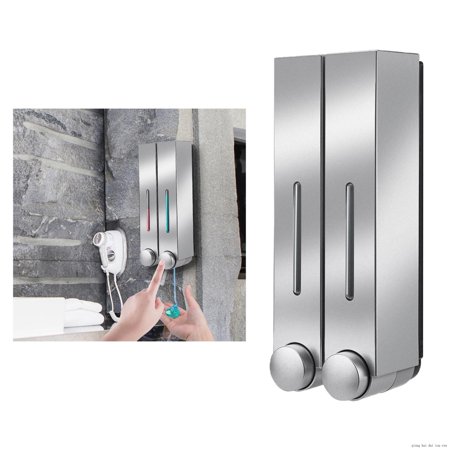 Wall-Mnted So Dispenser Shower Shampoo l ntainer Pump Bottle Box
