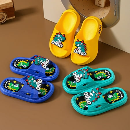 Cathalem Slippers Size 3 Big Kid Children Slippers Summer Cute Cartoon Little Dinosaur Boy Baby Bathroom Fun Girls Slippers Green 3.5 Years
Cathalem Slippers Size 3 Big Kid Children Slippers Summer Cute Cartoon Little Dinosaur Boy Baby Bathroom Fun Girls Slippers Green 3.5 Years