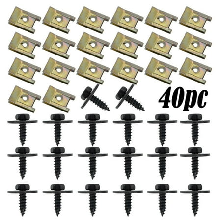 GENEMA Self-Tapping Screw Washer Hex Nut Quick Release Under Tray Sheet Metal Clips 40x
GENEMA Self-Tapping Screw Washer Hex Nut Quick Release Under Tray Sheet Metal Clips 40x