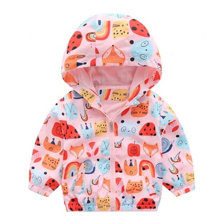 Toddler Boys Girls Cartoon Print Zip Jacket Hooded Trench Lightweight Kids Coats Windbreaker Casual Outerwear
Toddler Boys Girls Cartoon Print Zip Jacket Hooded Trench Lightweight Kids Coats Windbreaker Casual Outerwear