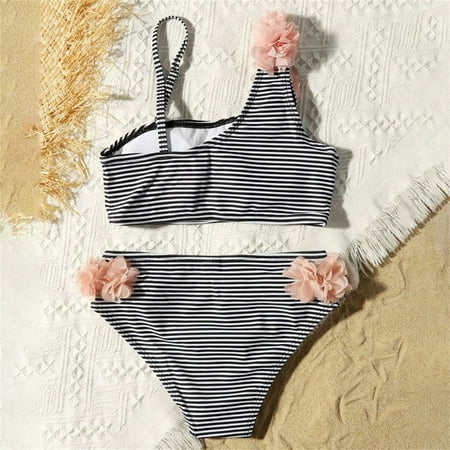 Gubotare Girl s Two Piece Swimsuit Sport High Waist Bikini Set Bathing Suit Summer Beach Rash Guard Swimwear For Preppy Swimsuits A 8-9 Years
Gubotare Girl s Two Piece Swimsuit Sport High Waist Bikini Set Bathing Suit Summer Beach Rash Guard Swimwear For Preppy Swimsuits A 8-9 Years