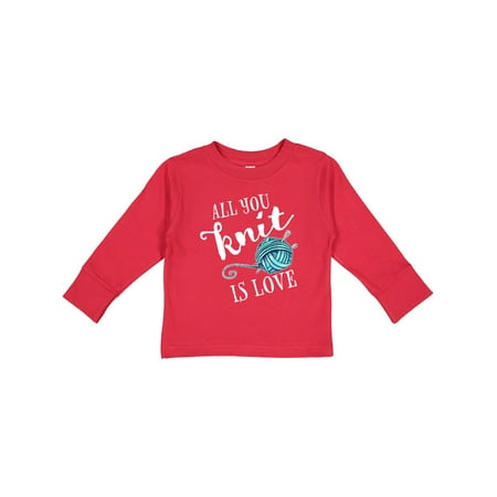 Inktastic All You Knit Is Love with Blue Yarn and Knitting Needles Gift Toddler Boy or Toddler Girl Long Sleeve T-Shirt
Inktastic All You Knit Is Love with Blue Yarn and Knitting Needles Gift Toddler Boy or Toddler Girl Long Sleeve T-Shirt