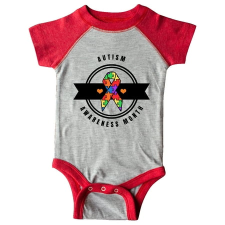 Inktastic Autism Awareness Month with Puzzle Piece Ribbon and Banner Gift Baby Boy or Baby Girl Bodysuit
Inktastic Autism Awareness Month with Puzzle Piece Ribbon and Banner Gift Baby Boy or Baby Girl Bodysuit