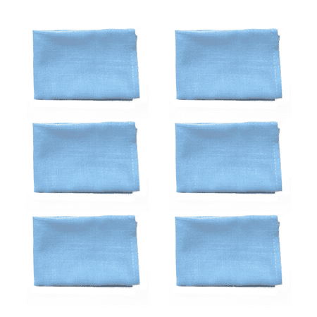 Cotton Hemstitched Dining Table Napkins, Perfect for Party Home Cafes Restaurant & Hotels Machine Washable Light Blue
Cotton Hemstitched Dining Table Napkins, Perfect for Party Home Cafes Restaurant & Hotels Machine Washable Light Blue