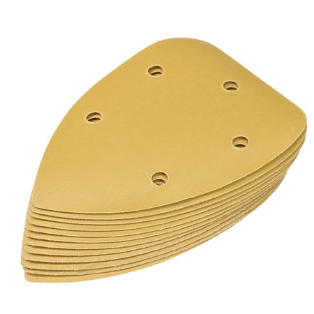 Uxcell 5 Holes 5.5-in P800 Aluminum Oxide Extra Fine Abrasive Triangle Sandpaper Flocking Backed 12 Pack
Uxcell 5 Holes 5.5-in P800 Aluminum Oxide Extra Fine Abrasive Triangle Sandpaper Flocking Backed 12 Pack