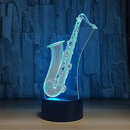Saxophone Usb 3d Lamp 7 Colors Touch Sensor Bedroom Lights Atmosphere Decoration Father s Day Gift
Saxophone Usb 3d Lamp 7 Colors Touch Sensor Bedroom Lights Atmosphere Decoration Father s Day Gift