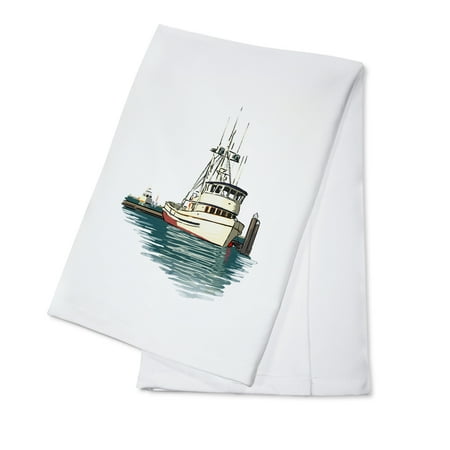 Fishing Boat and Pier Icon (100% Cotton Tea Towel Decorative Hand Towel Kitchen and Home)
Fishing Boat and Pier Icon (100% Cotton Tea Towel Decorative Hand Towel Kitchen and Home)
