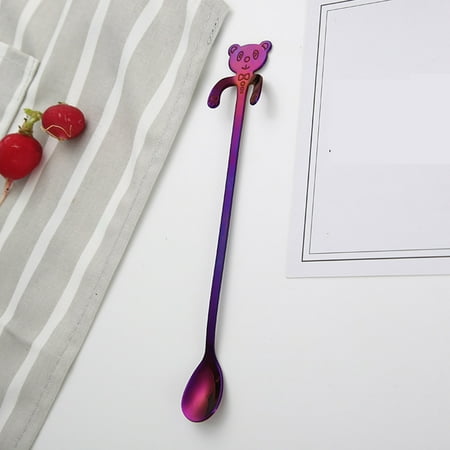 loopsun Hangable Stainless Steel Spoon 304 Stainless Steel Ice Spoon Stirring Spoon Cute Cartoon Little Handle Coffee Spoon
loopsun Hangable Stainless Steel Spoon 304 Stainless Steel Ice Spoon Stirring Spoon Cute Cartoon Little Handle Coffee Spoon